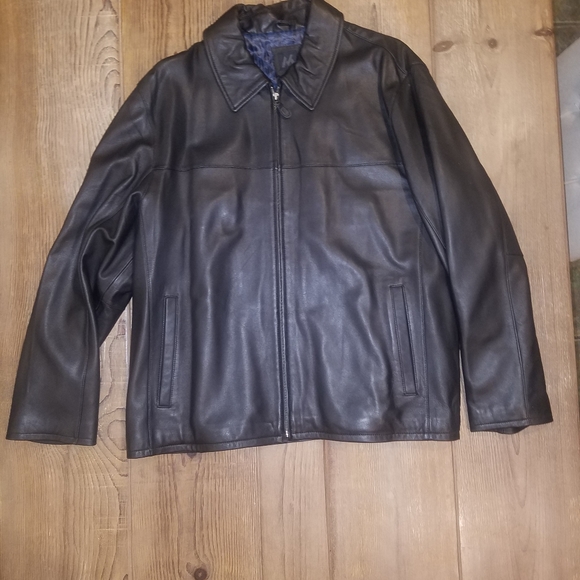 Men's Leather Jacket - New without Tags - Picture 5 of 12